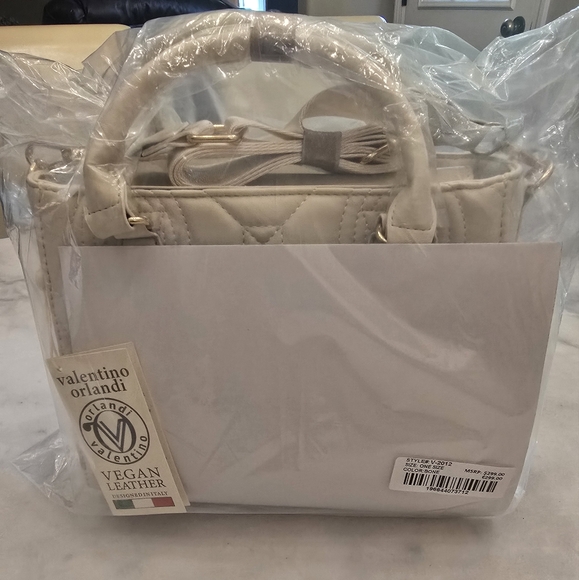 NWT Valentino Orlandi Vegan Leather Bag - Picture 2 of 9